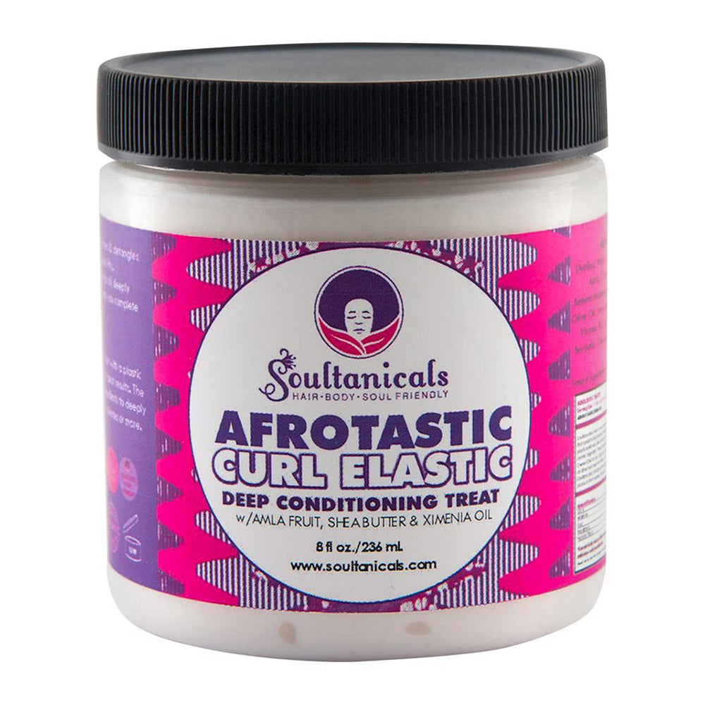 Soultanicals Afrotastic Curl Elastic Deep Conditioning Hair Treatment 8Oz (236ml)